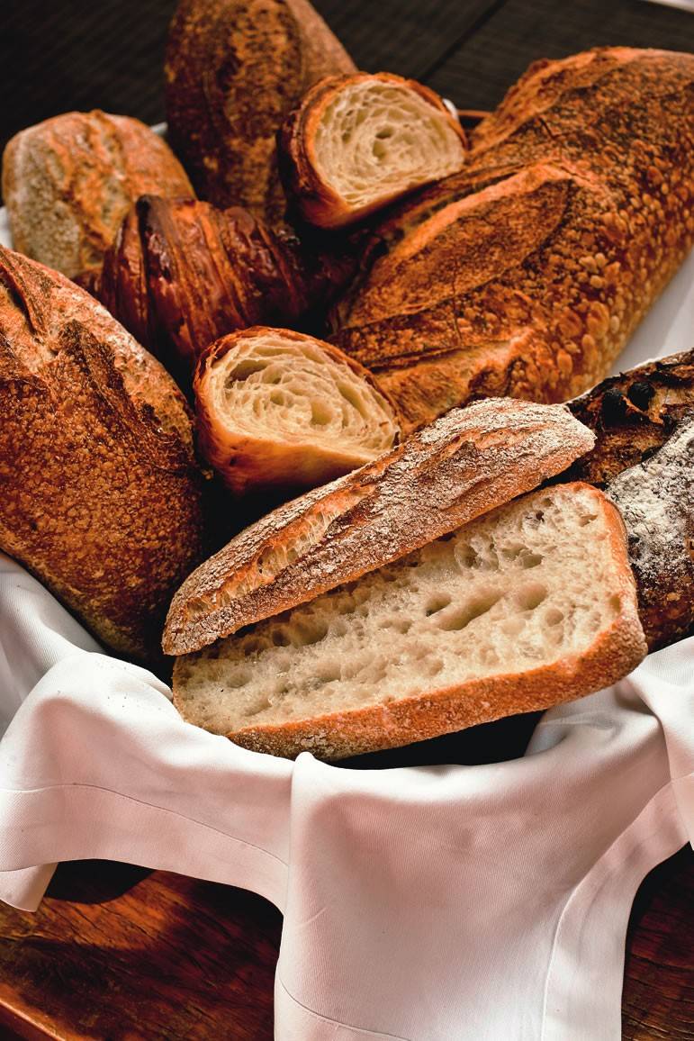 Cesta de pães: fermentação natural Cesta de pães: fermentação natural