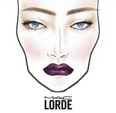Lorde's Mac range promo