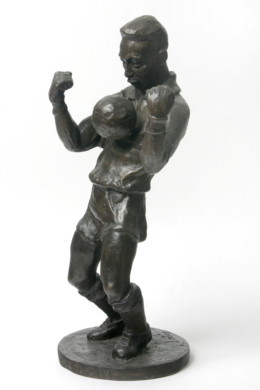 Viva o Tri: escultura em bronze