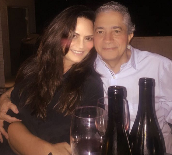 Luiza e Zimmerlae, da Globo: estavam se conhecendo melhor (Foto: Reprodução/Instagram) 