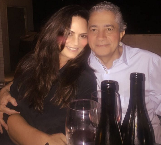 Luiza Brunet e Antonio Zimalae, diretor da Globo, não estão mais juntos