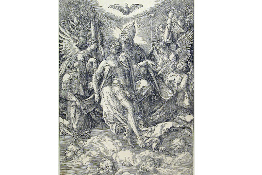 <em>A Santíssima Trindade</em>, de Albrecht Dürer