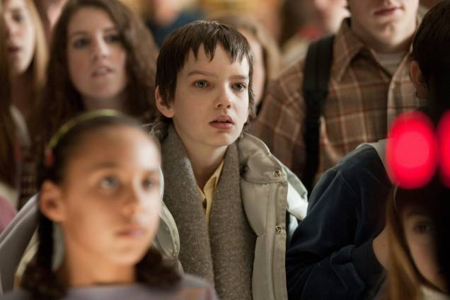 O ator juvenil Kodi Smith-McPhee: personagem principal Owen sofre de bullying O ator juvenil Kodi Smith-McPhee: personagem principal Owen sofre de bullying