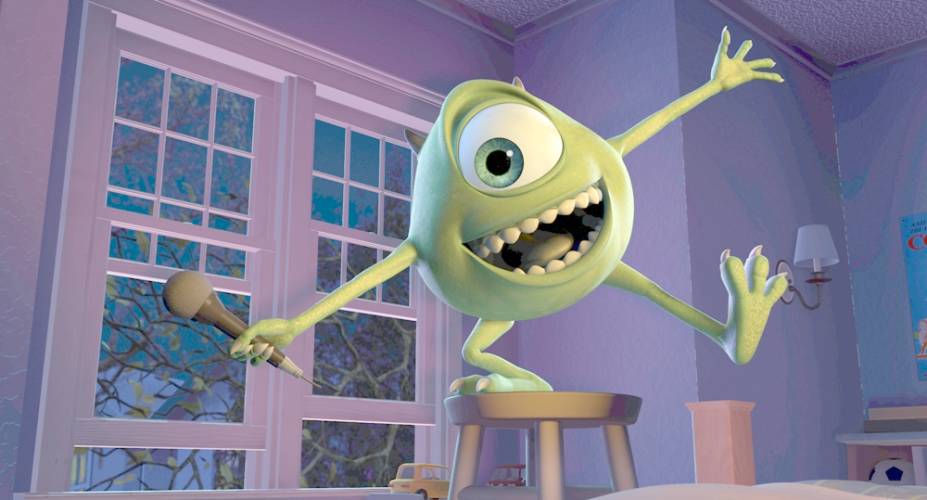 Monstros S.A. 3D: o monstrinho Mike Wazowski