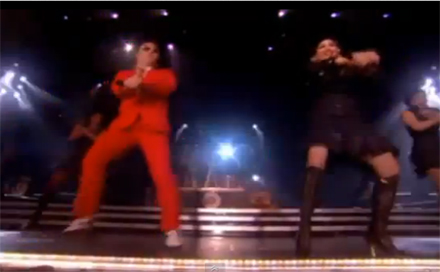 Vídeo do dia: Psy dança ‘Gangnam Style’ em show da Madonna