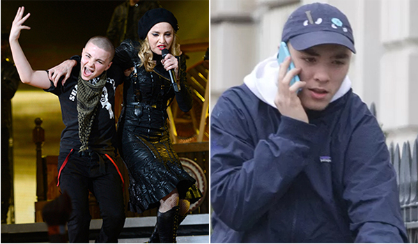 Filho de Madonna, Rocco foi preso por posse de maconha em Londres