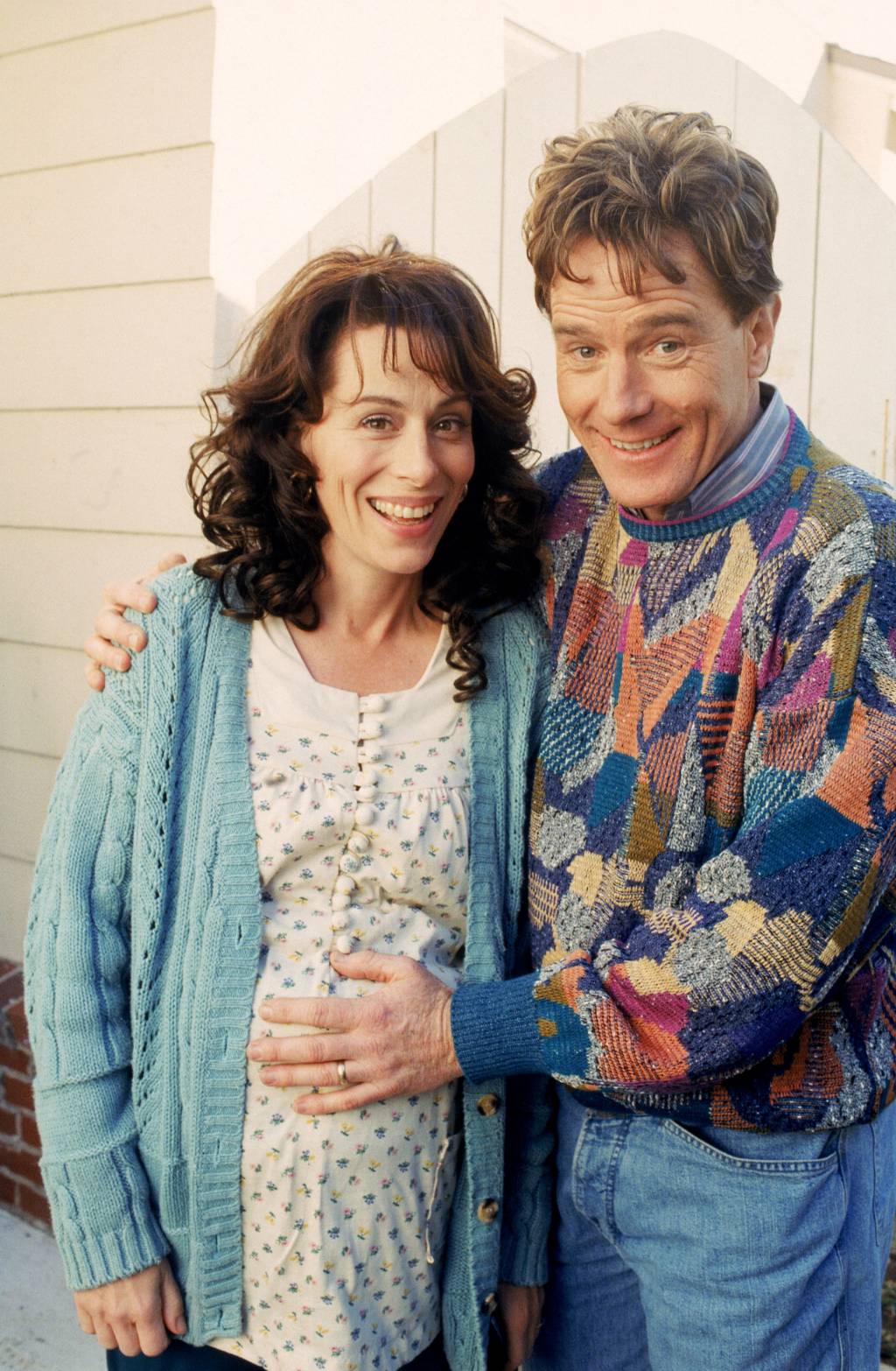 Jane Kaczmarek e Bryan Cranston em 'Malcom'