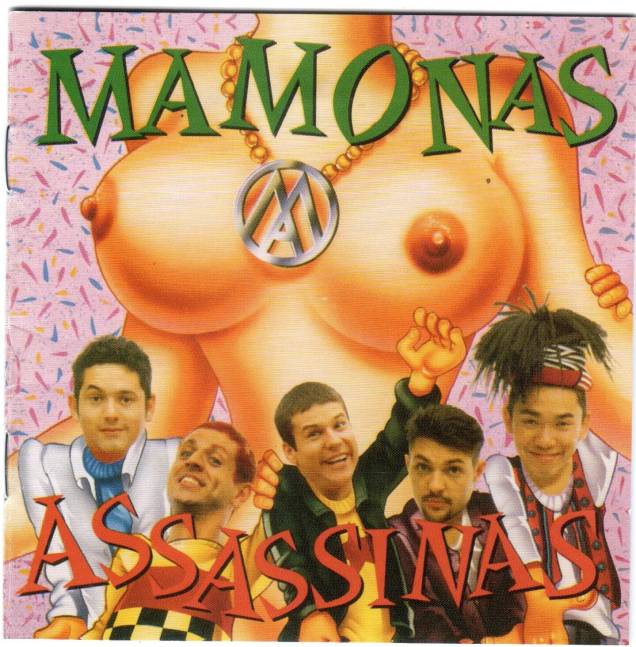 Mamonas Assassinas: capa do primeiro e único disco lançado em 1995