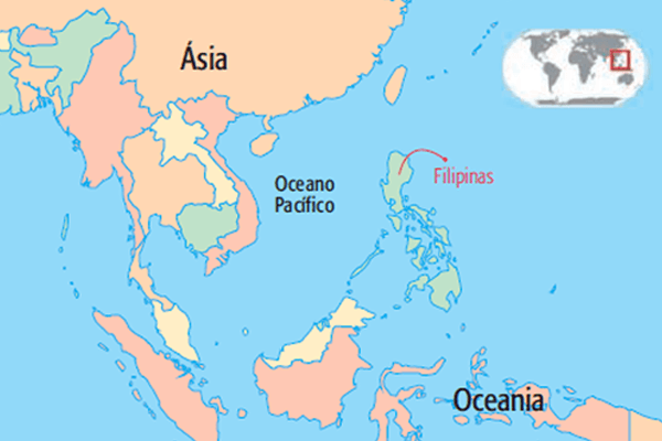 mapa babás filipinas