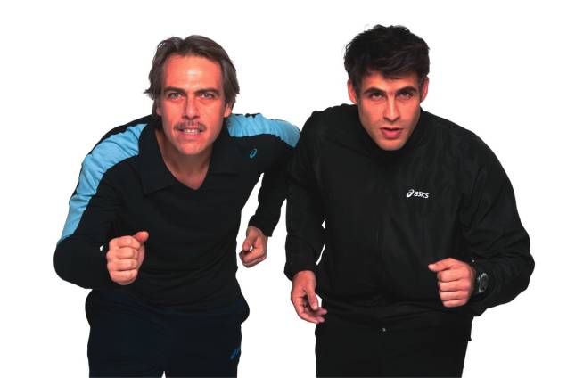 Anderson  Muller e Raoni Carneiro: a dupla protagoniza o drama Maratona de  Nova York