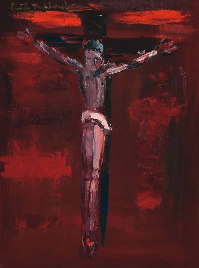 Cristo, de Émile Tuchband: a pintura integra Marcas do Expressionismo