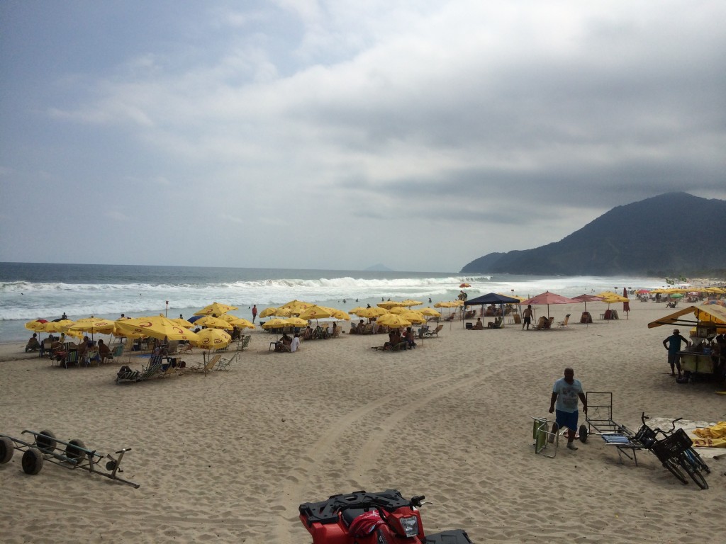 Maresias faz parte da relação de 34 praias impróprias para banho no litoral paulista (Foto: Fábio Lemos Lopes)