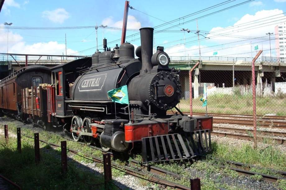 🚂 Maria Fumaça em São Paulo no @Museu da Imigração , Mooca. #trem #ma