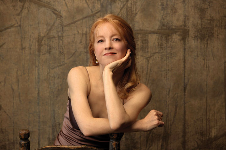 A pianista e compositora americana Maria Schneider