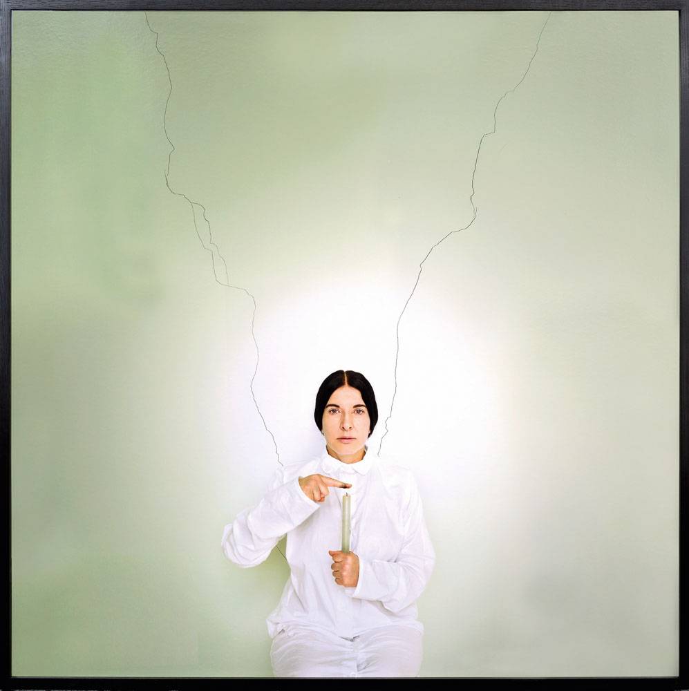 Retrato da Artista com uma Vela, de Abramovic: na Arte 57