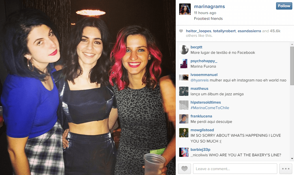 marina instagram