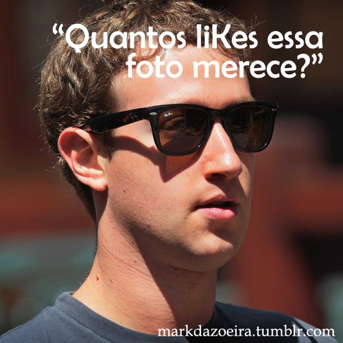 Tumblr do dia: ‘Mark da Zoeira’ faz piada com o inventor do Facebook