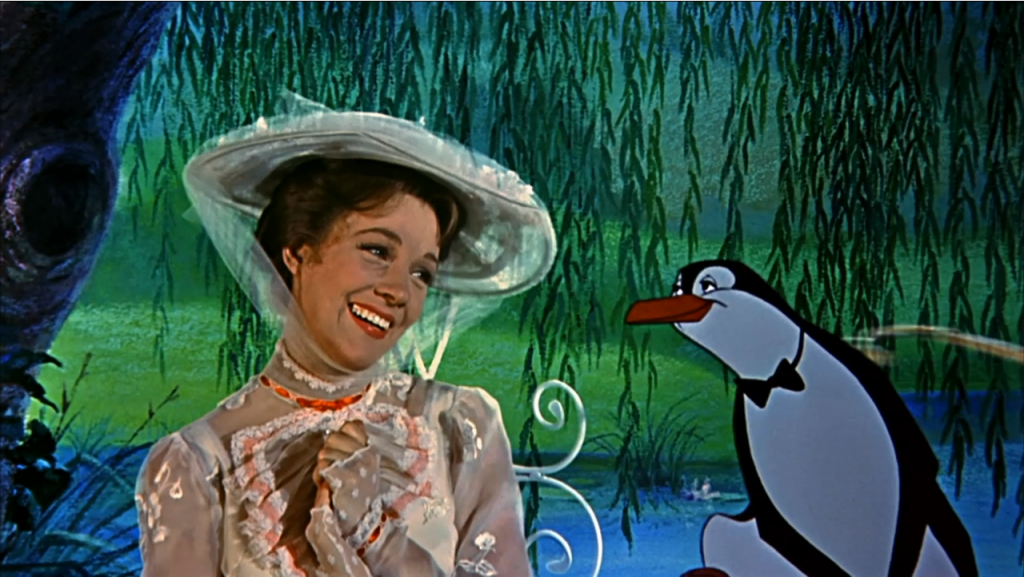 Julie Andrews é a protagonista de Mary Poppins - – dias 11,12 e 15 de abril