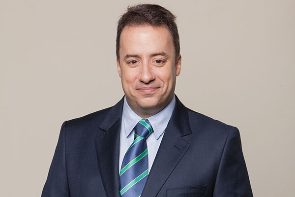 O jornalista Mauricio Torres, apresentador da Record e ex-Globo