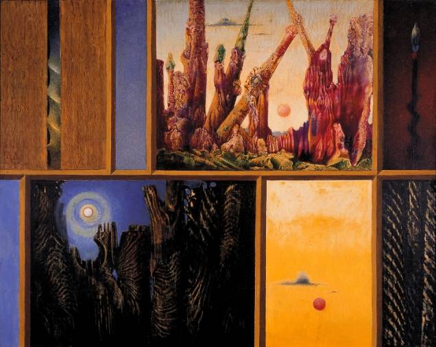 Obra do surrealista Max Ernst em cartaz na mostra O Artista como Autor / O Artista como Editor