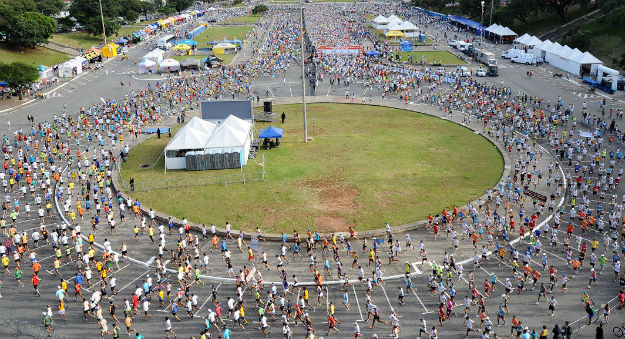 A Meia Maratona de São Paulo é umas das principais provas da cidade Foto: Divulgação