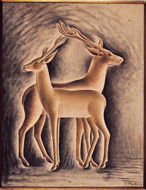 Le Couple (1926) de Vicente do Rego Monteiro