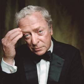 Michael Caine - exposição "Retratos"