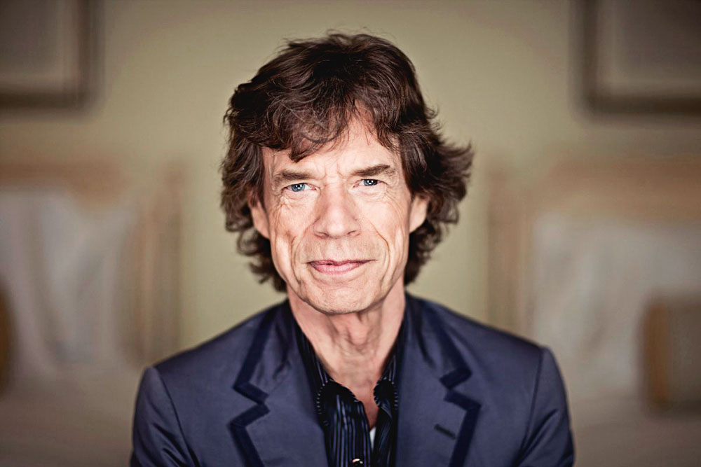 Mick Jagger: visita ao colégio de Lucas (Foto: Divulgação)