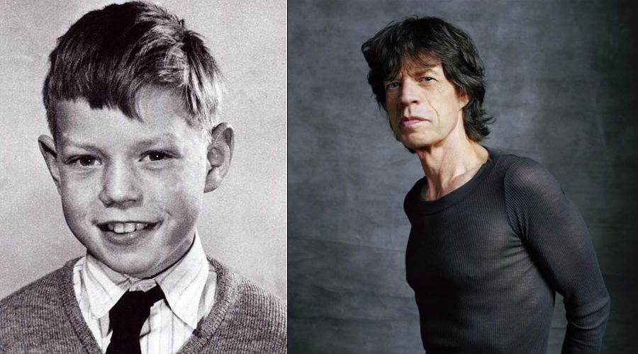 Mick Jagger criança
