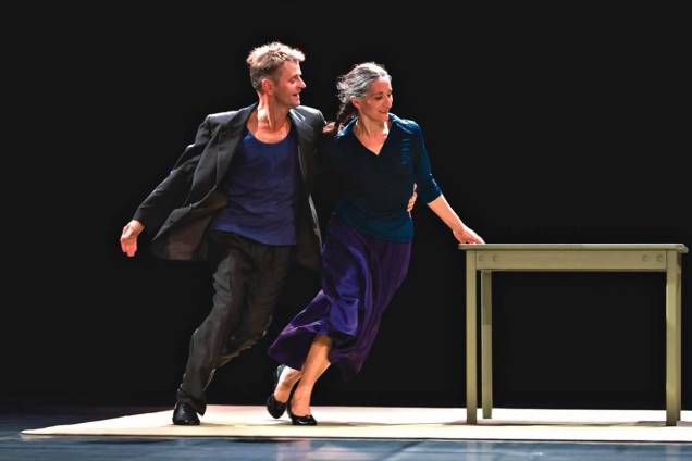 Mikhail Baryshnikov e Ana Laguna Mikhail Baryshnikov e Ana Laguna