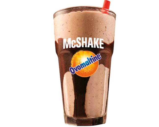 Em setembro, o McDonald’s passou a comercializar o milk-shake de Ovomaltine (Foto: Divulgação)