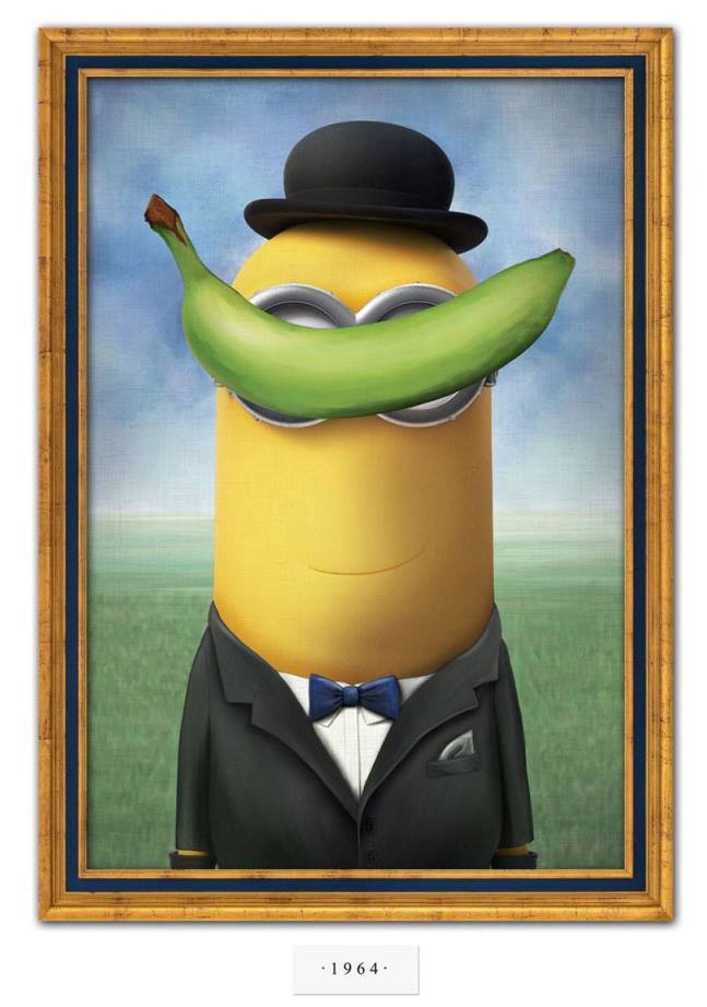 Meu pintor preferido: Magritte-Minion