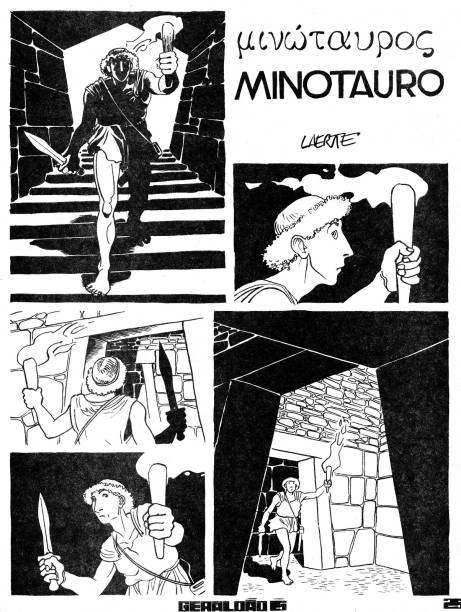 Minotauro, para revista Geraldão (1987-1989)