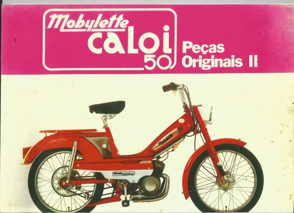 Propaganda da Mobylette, da Caloi, nos anos 80