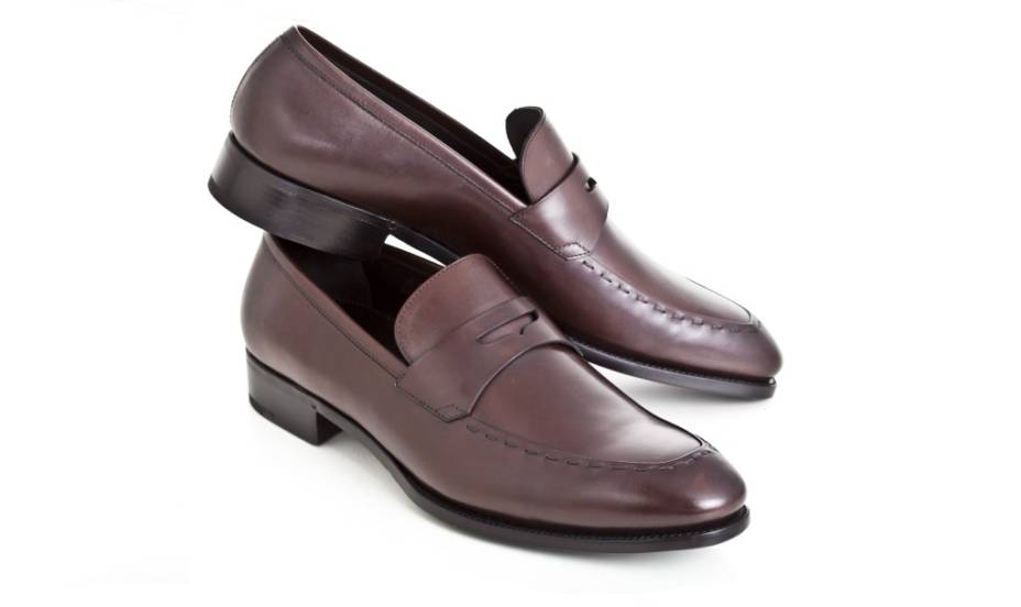Mocassins de couro, Ermenegildo Zegna