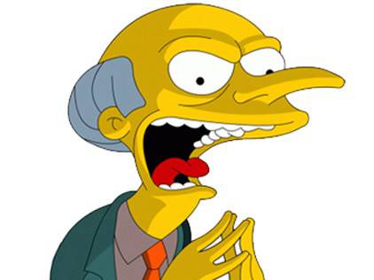 Mr. Burns - Simpsons - Especial Luxo