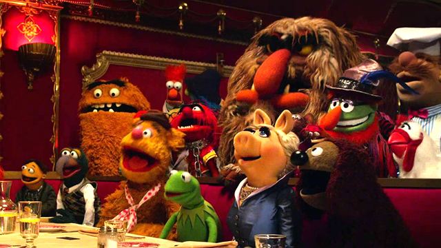 Dia 26/9 - Muppets 2 - Procurados e Amados - os bonecos retornam para uma nova aventura 