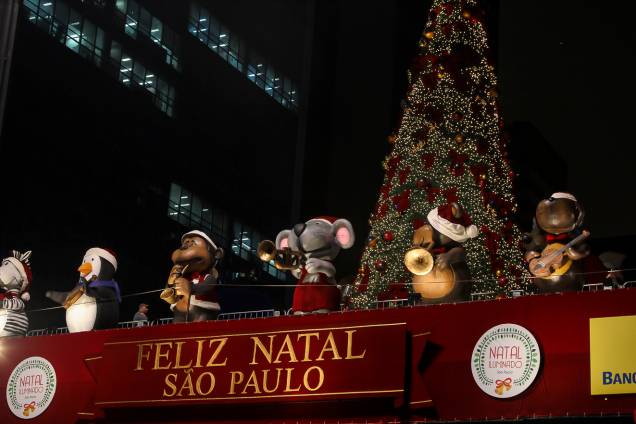 Palco de Natal da Avenida Paulista | VEJA SÃO PAULO