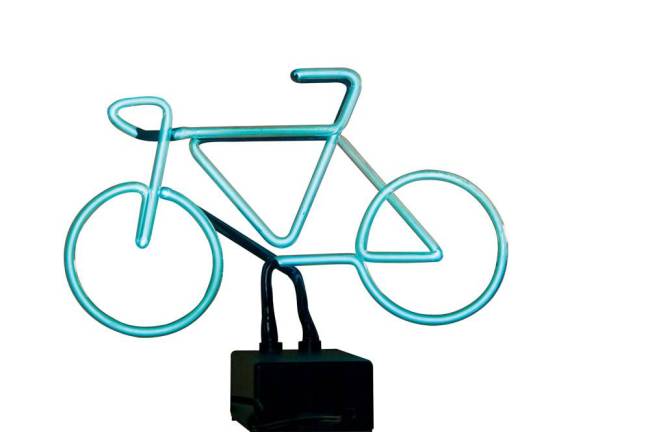 neon bike