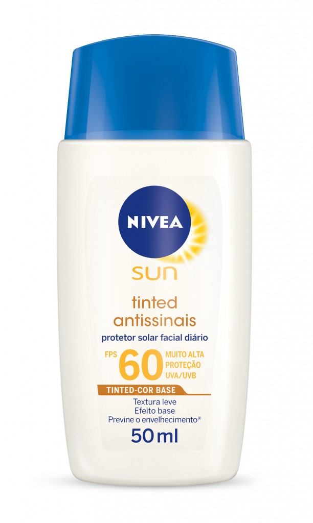NIVEA Sun Facial Antissinais, da Nivea. Controle do brilho e da oleosidade da pele. Preço sugerido: R$ 41,90 (Foto: Divulgação)