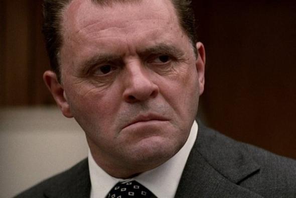 Anthony Hopkins como Richard Nixon, em Nixon (1995)