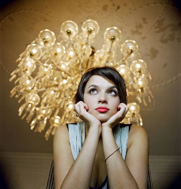 A cantora americana Norah Jones A cantora americana Norah Jones