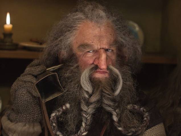 O Hobbit - Uma Jornada Inesperada: o ator John Callen interpreta Oin
