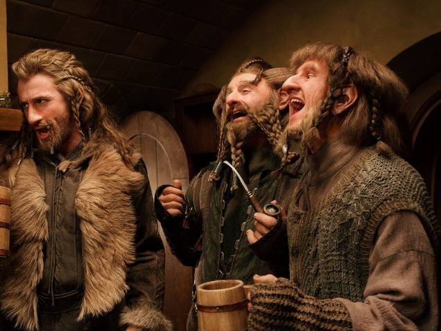 O Hobbit - Uma Jornada Inesperada: anões carrancudos fazem parte da trama