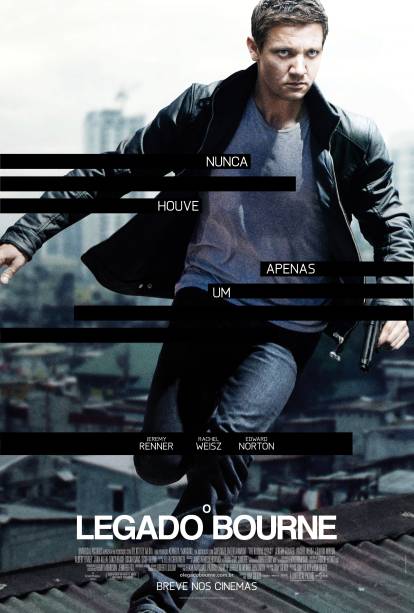 O Legado Bourne: fita de ação e espionagem