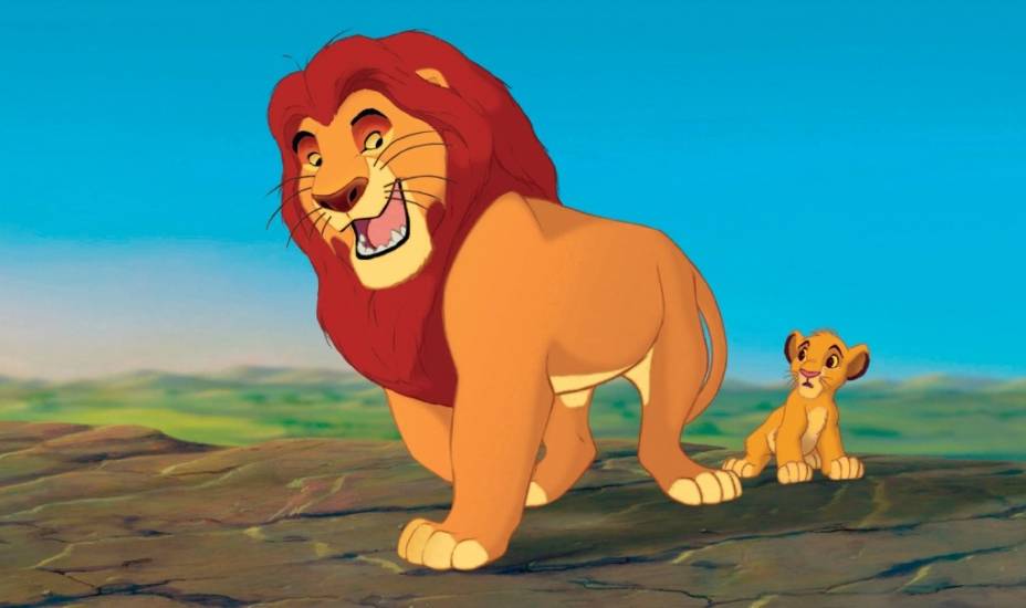 Musafa e o pequeno Simba: O Rei Leão faturou o Oscar de melhor música