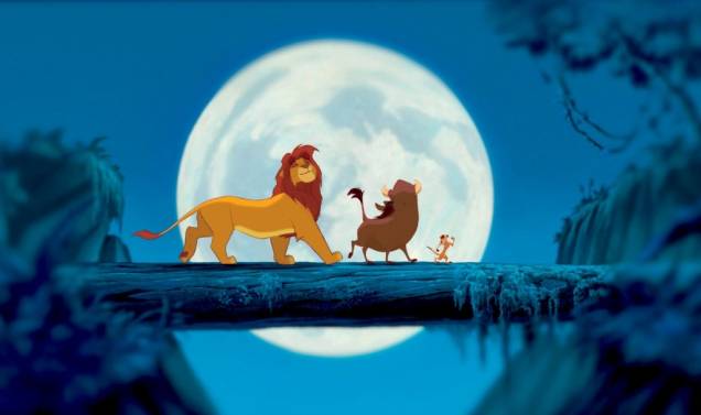Simba, Pumba e Timão: trio de amigos de O Rei Leão Simba, Pumba e Timão: trio de amigos de O Rei Leão