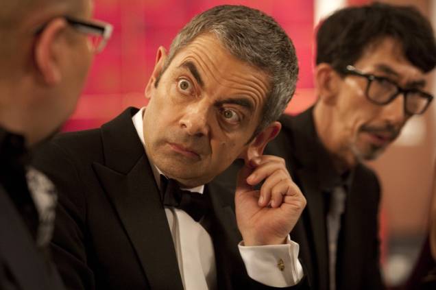 Rowan Atkinson em O Retorno de Johnny English: comédia em um roteiro de espionagem Rowan Atkinson em O Retorno de Johnny English: comédia em um roteiro de espionagem