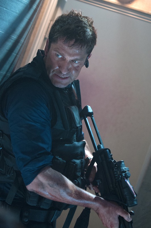 Invasão à Casa Branca: Mike Banning (Gerard Butler) Invasão à Casa Branca: Mike Banning (Gerard Butler)