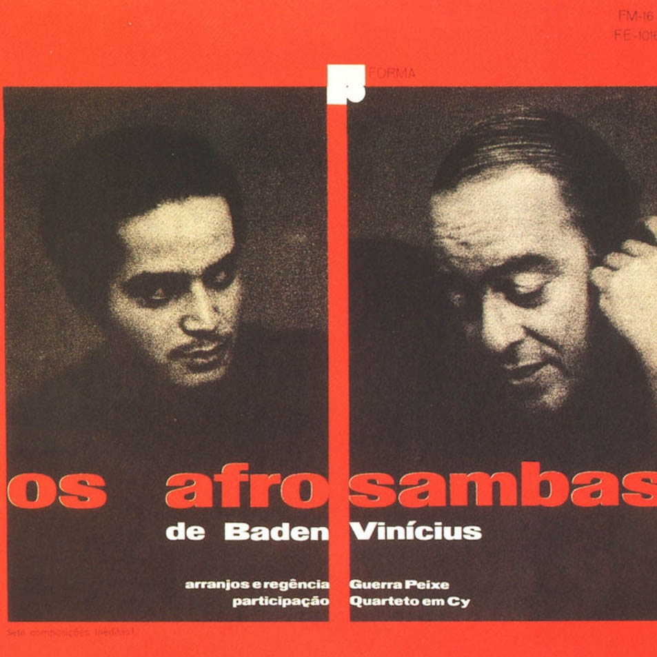 A capa do LP: letras de Vinicius e música de Baden Powell